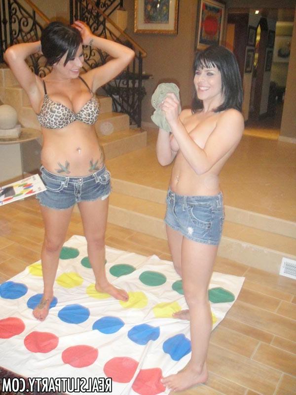 17P Hardcore brunette in hot sex party fucking action