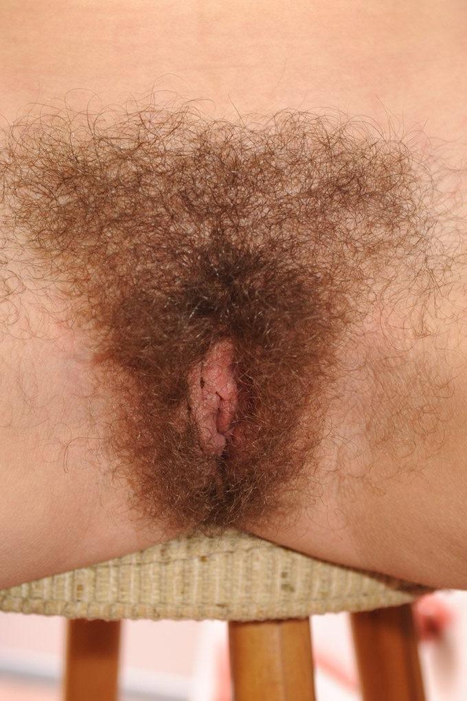 16P Hot brunette milf gets her hairy beaver penetrated