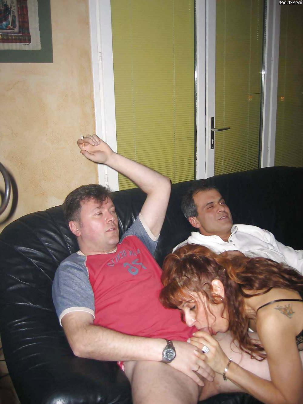 15P Nice foursome at home
