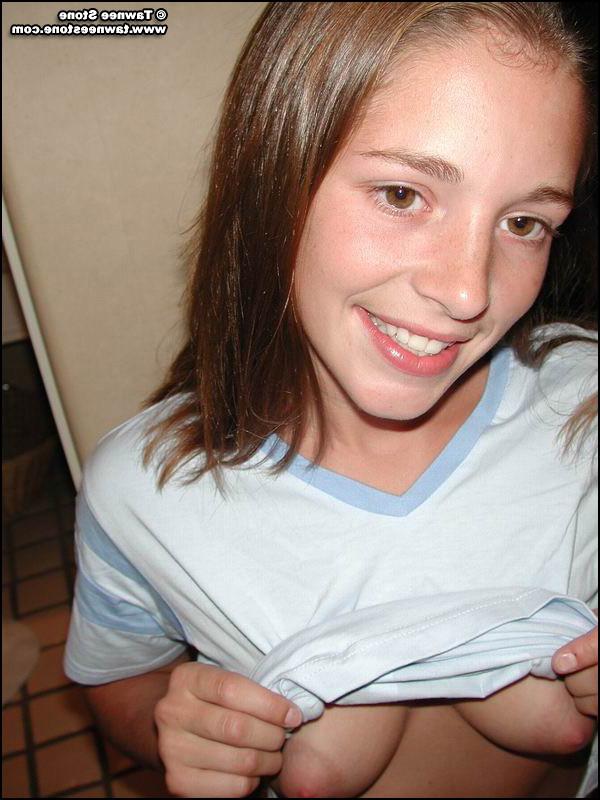 20P Tawnee Stone shows off her cute blue panties