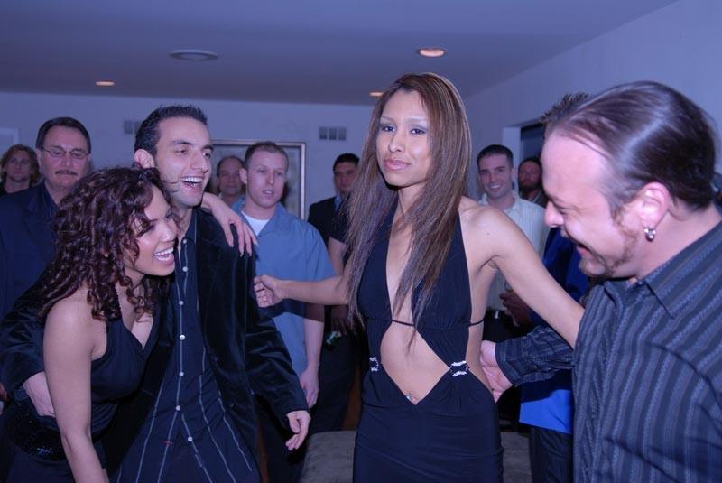 16P Hot drunk latina babes hardcore orgy sex party