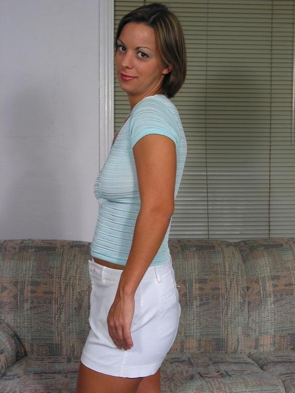 16P Big Tit Milf Takes Off Panties and Spreads Legs