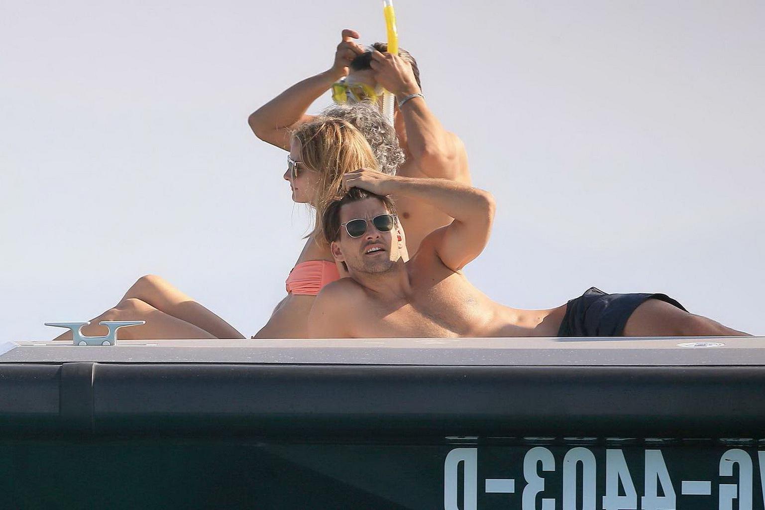 16P Olivia Palermo wearing tiny bikini and swimsuit on the boat