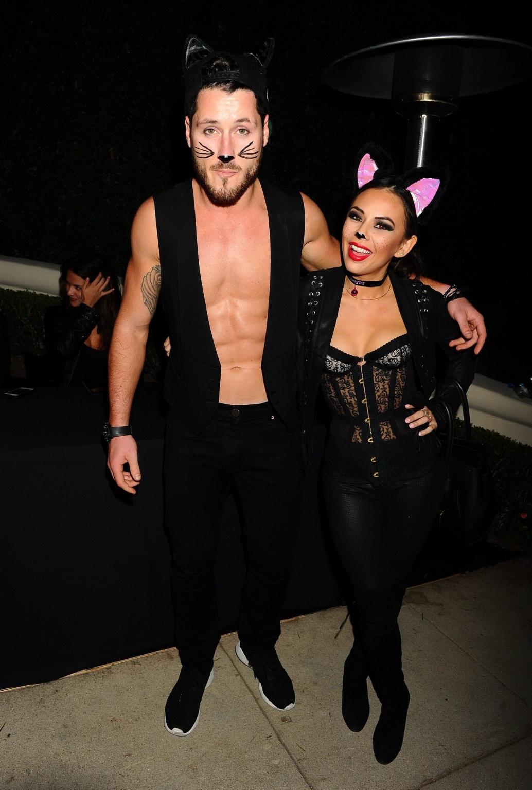 16P Janel Parrish wearing a sexy cat costume at Casamigos Tequilas Halloween Party i
