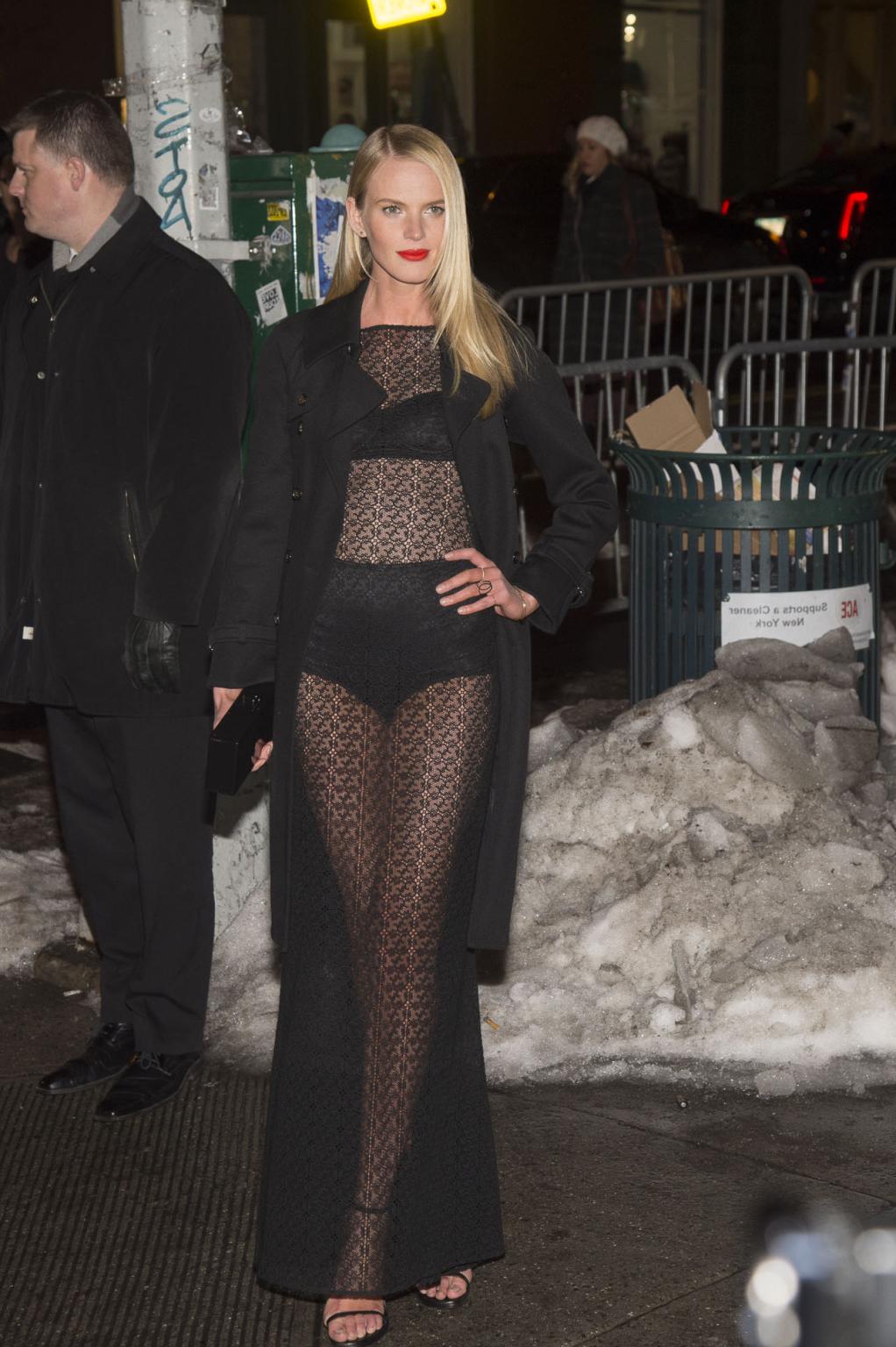 16P Anne Vyalitsyna see through to undies at the SI Swimsuit celebration of 50 Yrs o