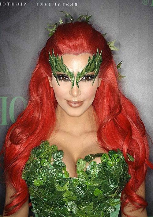 16P Kim Kardashian exposing sexy body and huge boobs in haeloween costume