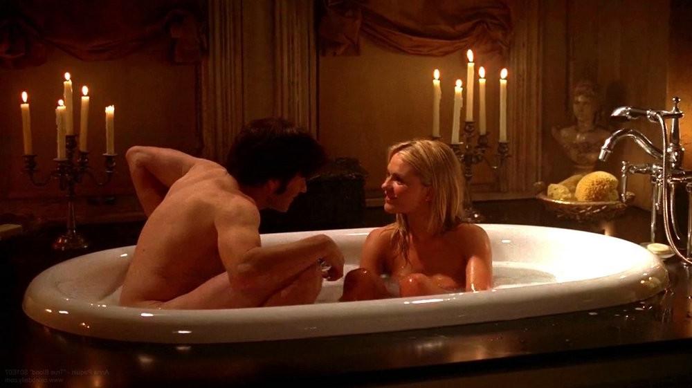 15P Anna Pacquin shows off nice sweet perky tits during hardcore sex
