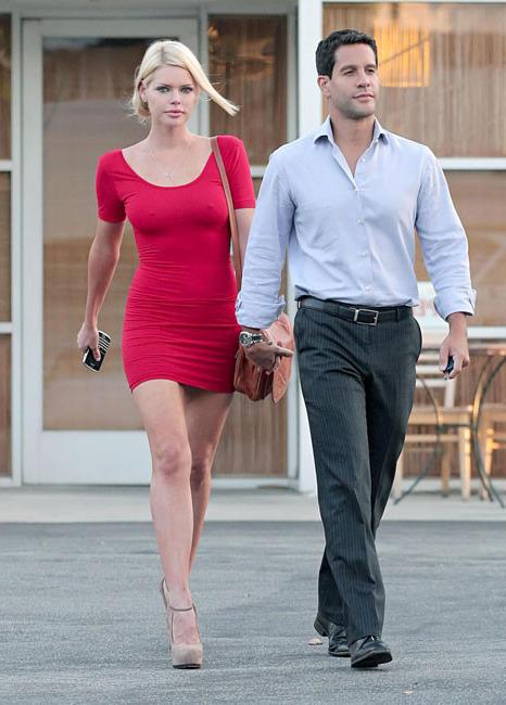 16P Sophie Monk amazing nipple slip in swimsuit