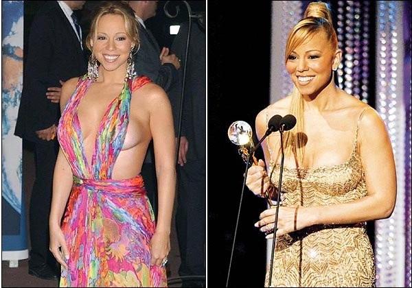 16P Mariah Carey in see through plus upskirt beaver pics