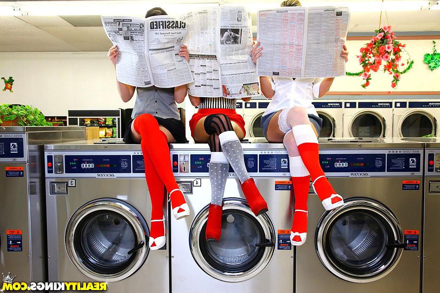 16P Amazing kortney kane nailed hard adjacent a washing machine hot group sex realit