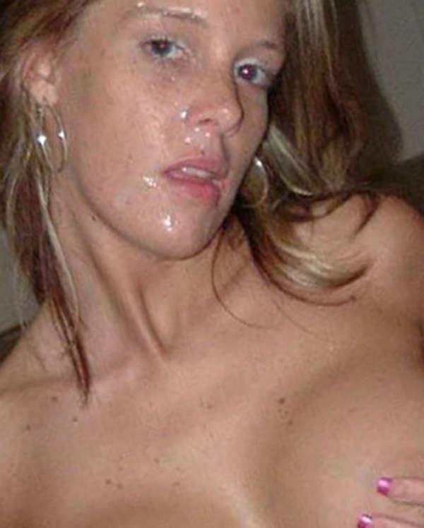 15P Pictures of naughty babes who got jizzed on