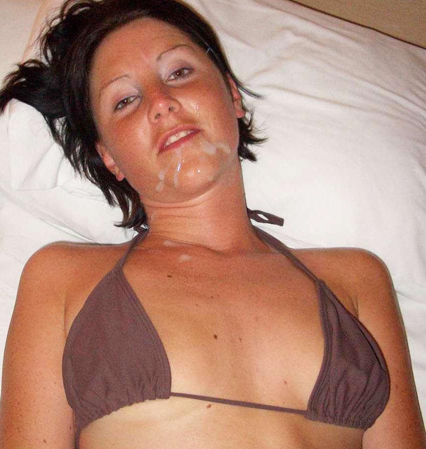 15P Pictures of naughty babes who got jizzed on