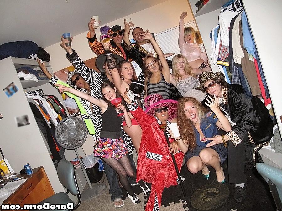 12P Watch these horny college teens banged hard in this hot dorm room sex party