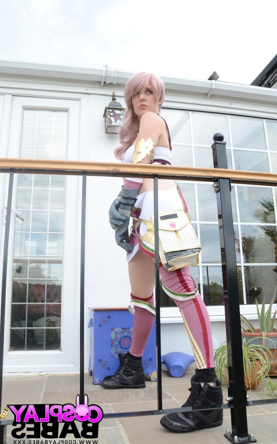 14P Final Fantasy XIII2 Cosplay with Samantha Bentley