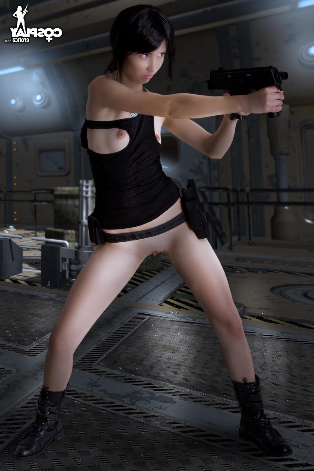 16P Stacy loves Battlestar and dressing as the characters in cosplay makes her horny