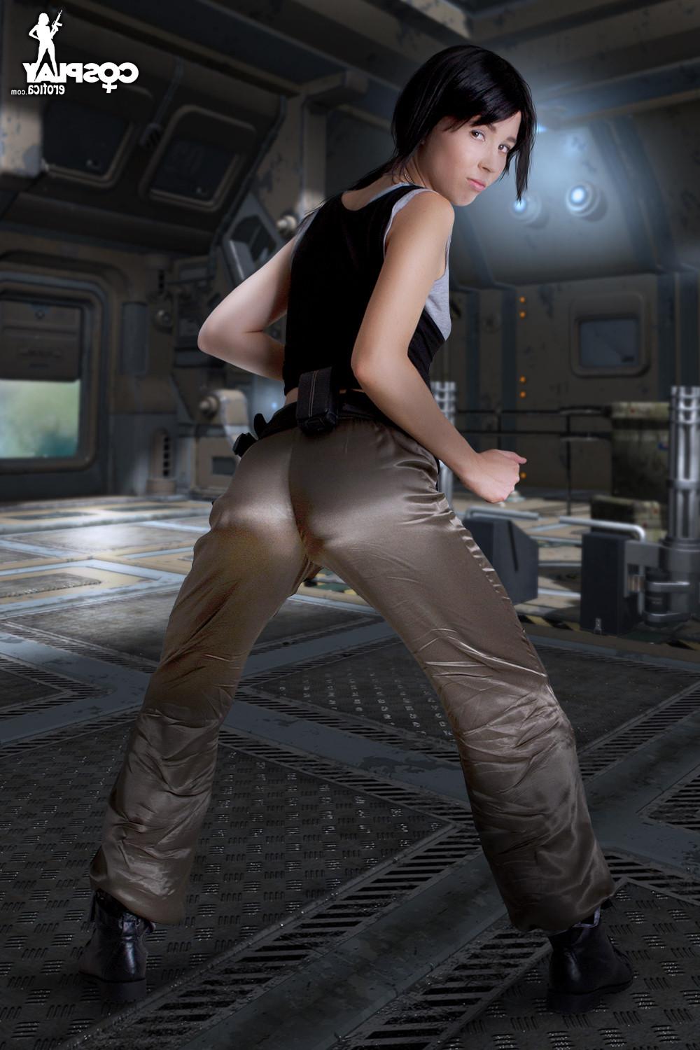 16P Stacy loves Battlestar and dressing as the characters in cosplay makes her horny