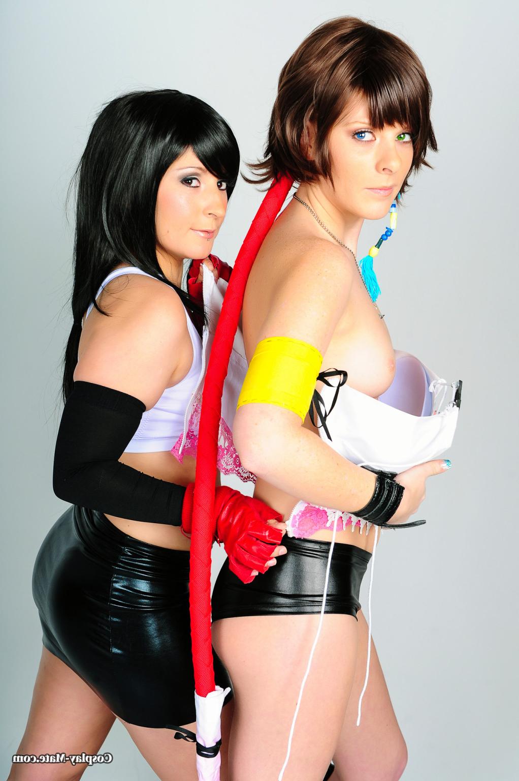 12P Nerdy lesbian cosplay teens