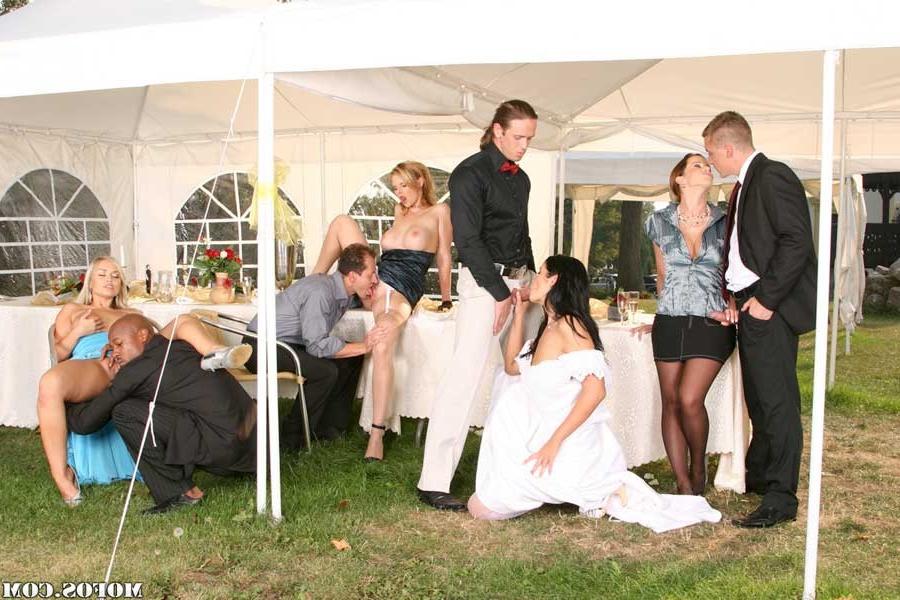 17P Hardcore gangbang orgy sex with hot sluts at a wedding