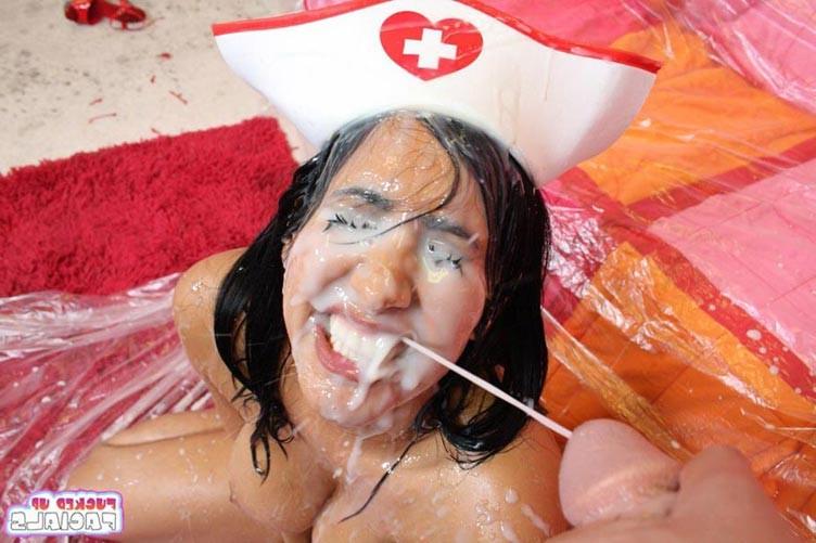 17P Big tits nurse bdsm gangbang sex and bukkake facial fetish