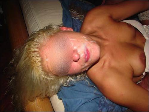 15P Dirty girlfriends get facial cumshots