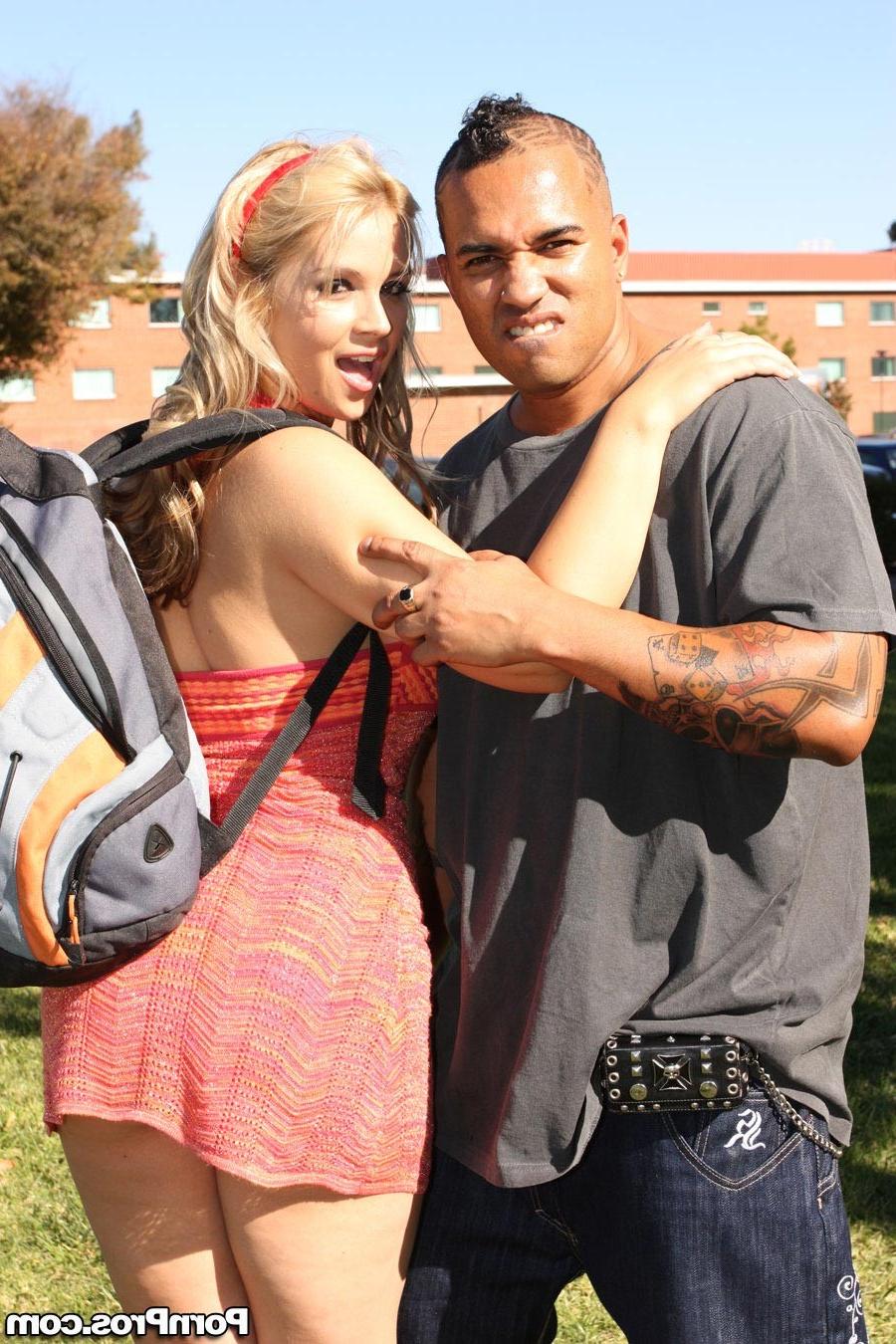 14P Blonde slut gets her pretty face wrecked by freak load of cum