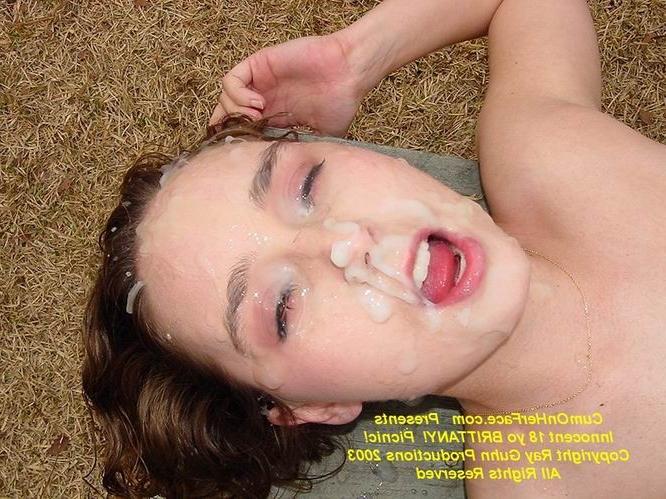 16P Outdoor teen gangbang and facial