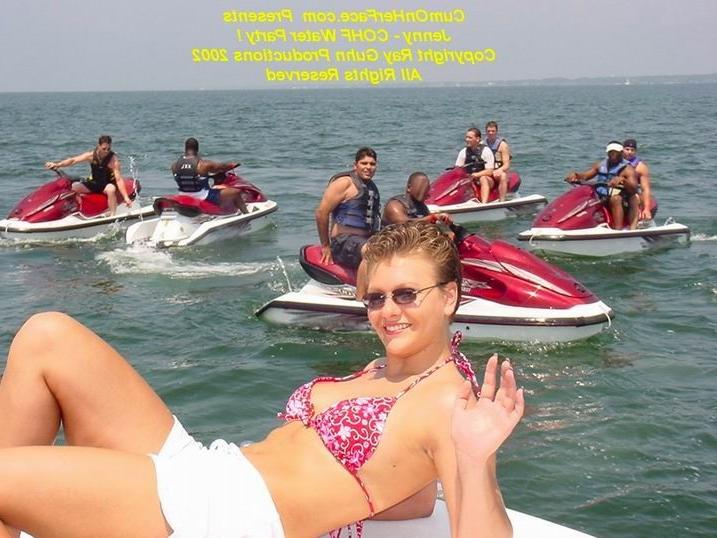 16P Messy cumshot on a boat