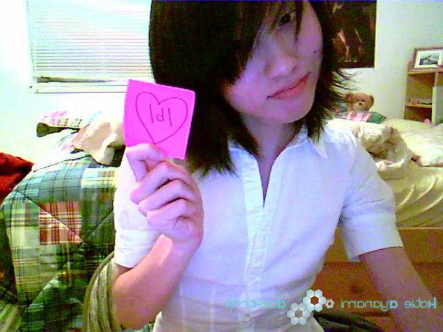 16P Young japanese newhalf camwhore