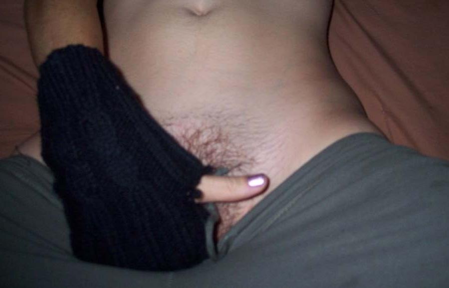 12P Big red sex toy deep inside