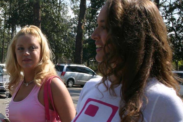 15P Delicious lesbian girls strapon toy sex and pussy lick