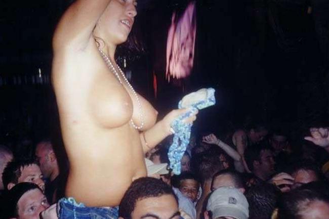15P Drunk Chicks Flashing Perky Tits at Concerts