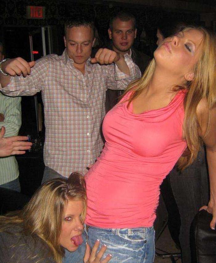 14P Really drunk amateur girlfriends going wild