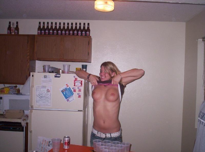 15P Feisty drunk babes flashing their hot tits