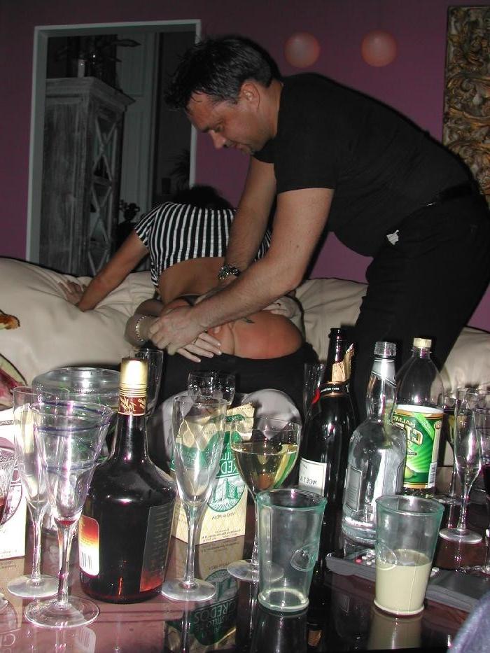 15P Dead-drunk sluts getting horny and having an orgy