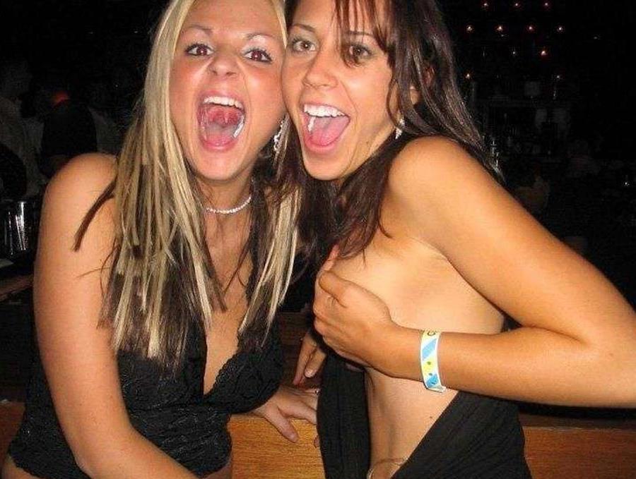 15P Real drunk amateur girlfriends going wild