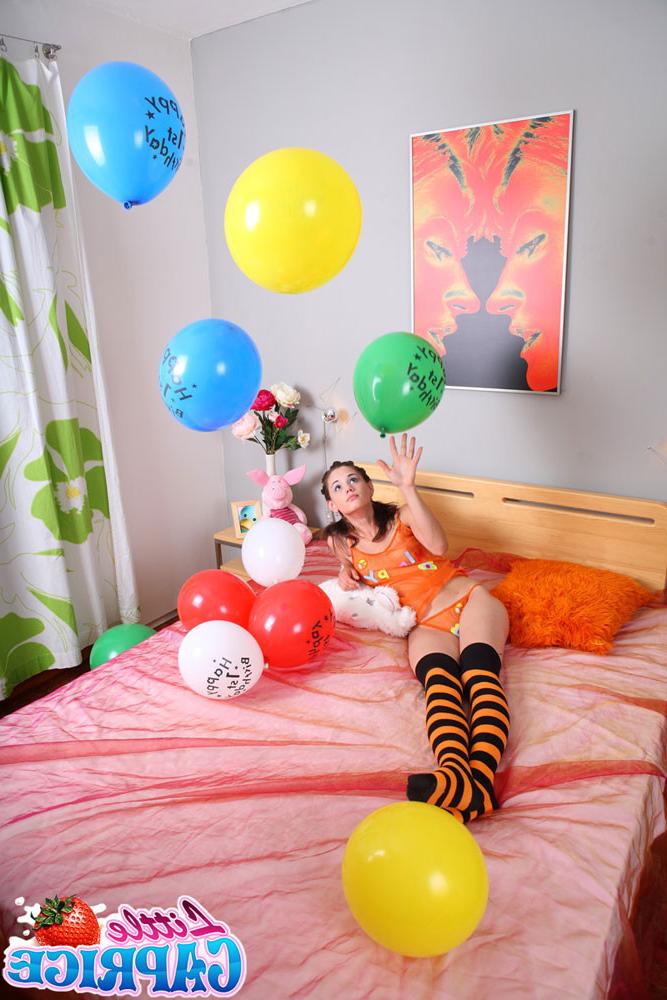 12P Little Caprice has her first sex party