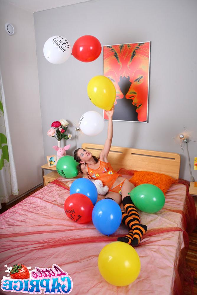 12P Little Caprice has her first sex party