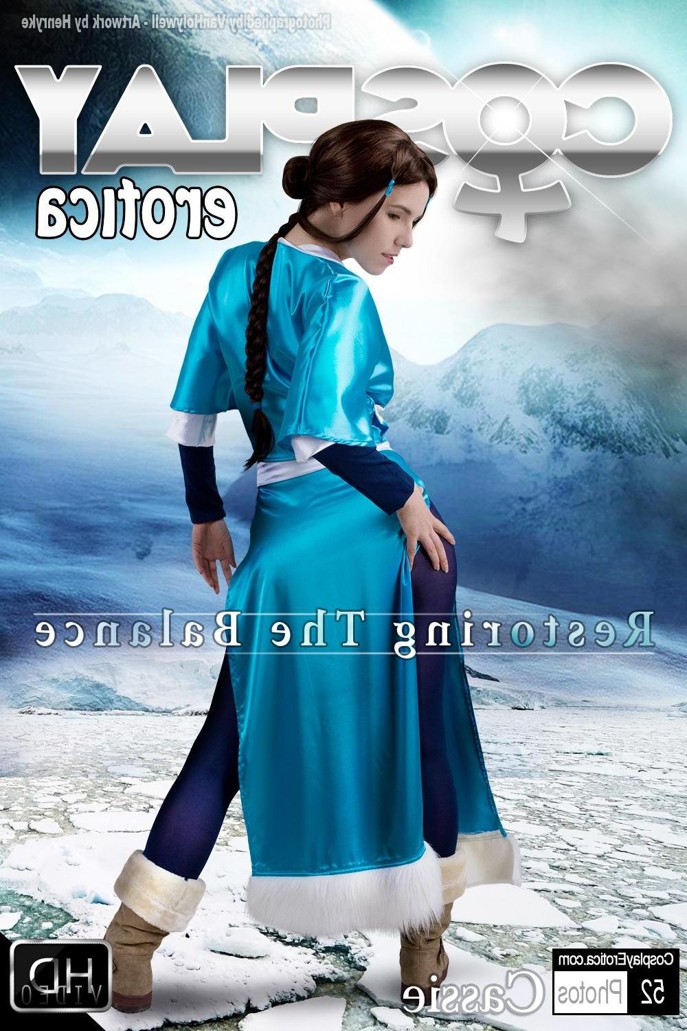 12P Cassie as Katara from Avatar at Cosplay Erotica