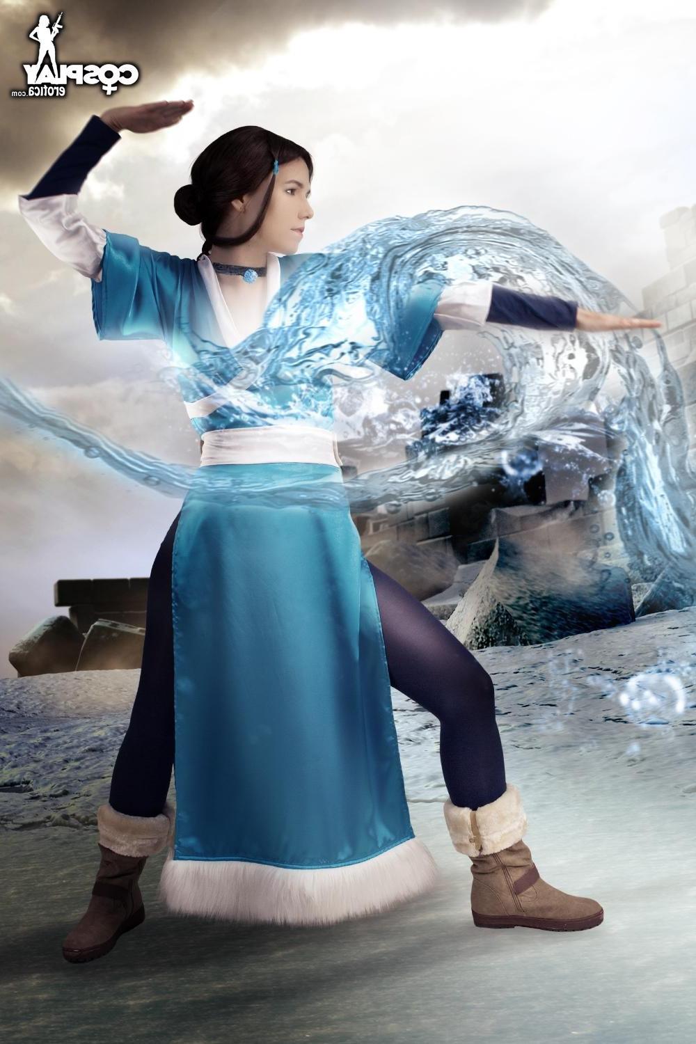 12P Cassie as Katara from Avatar at Cosplay Erotica
