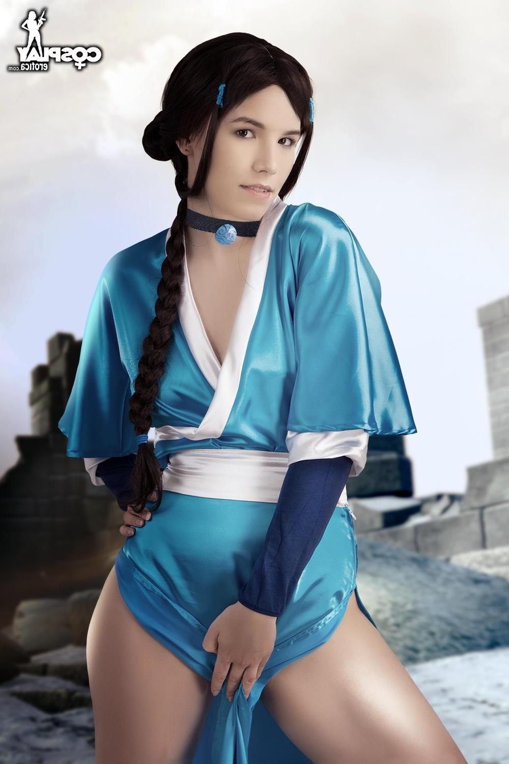 12P Cassie as Katara from Avatar at Cosplay Erotica