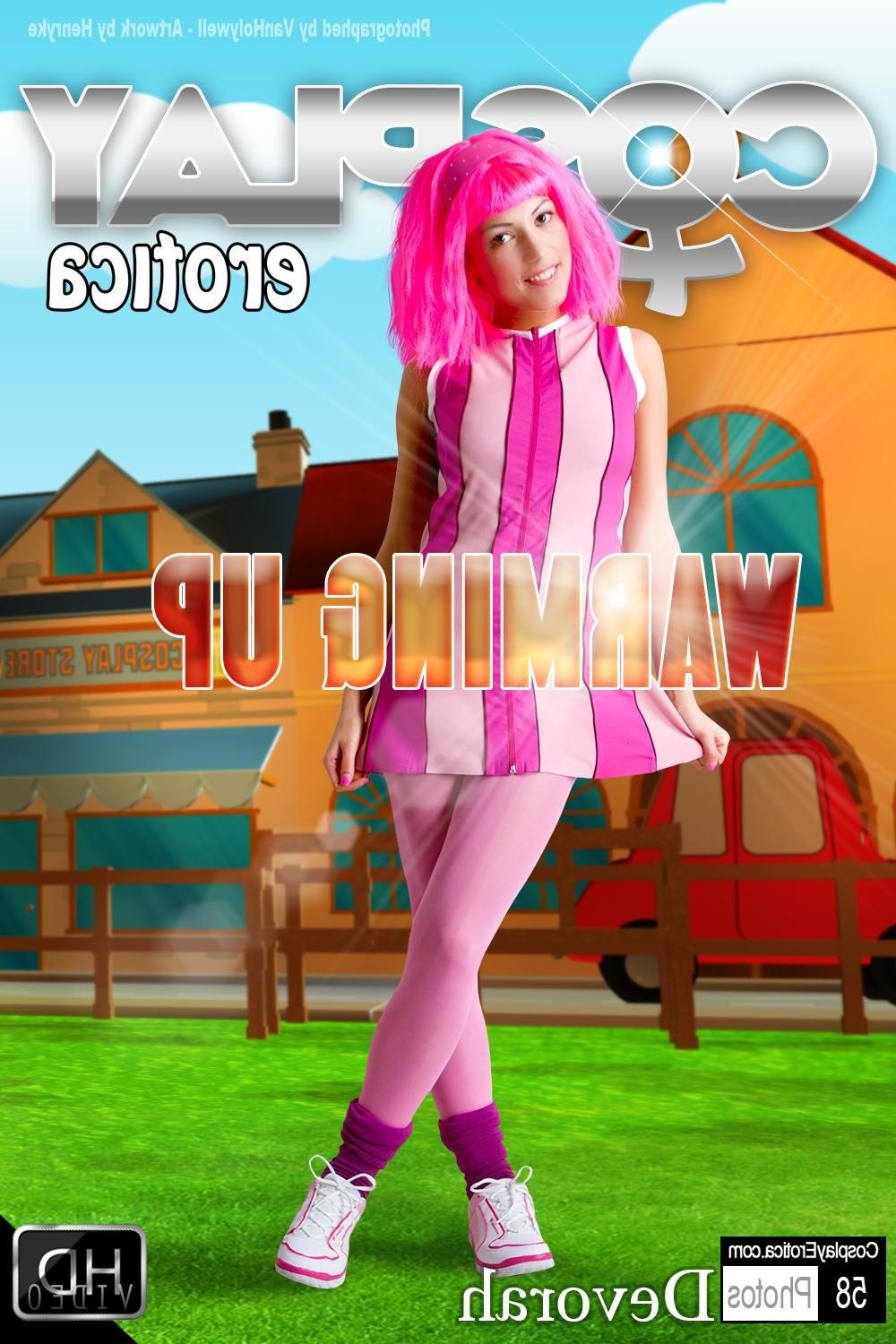 12P Stephanie is a fictional main character from the television show LazyTown at Cos