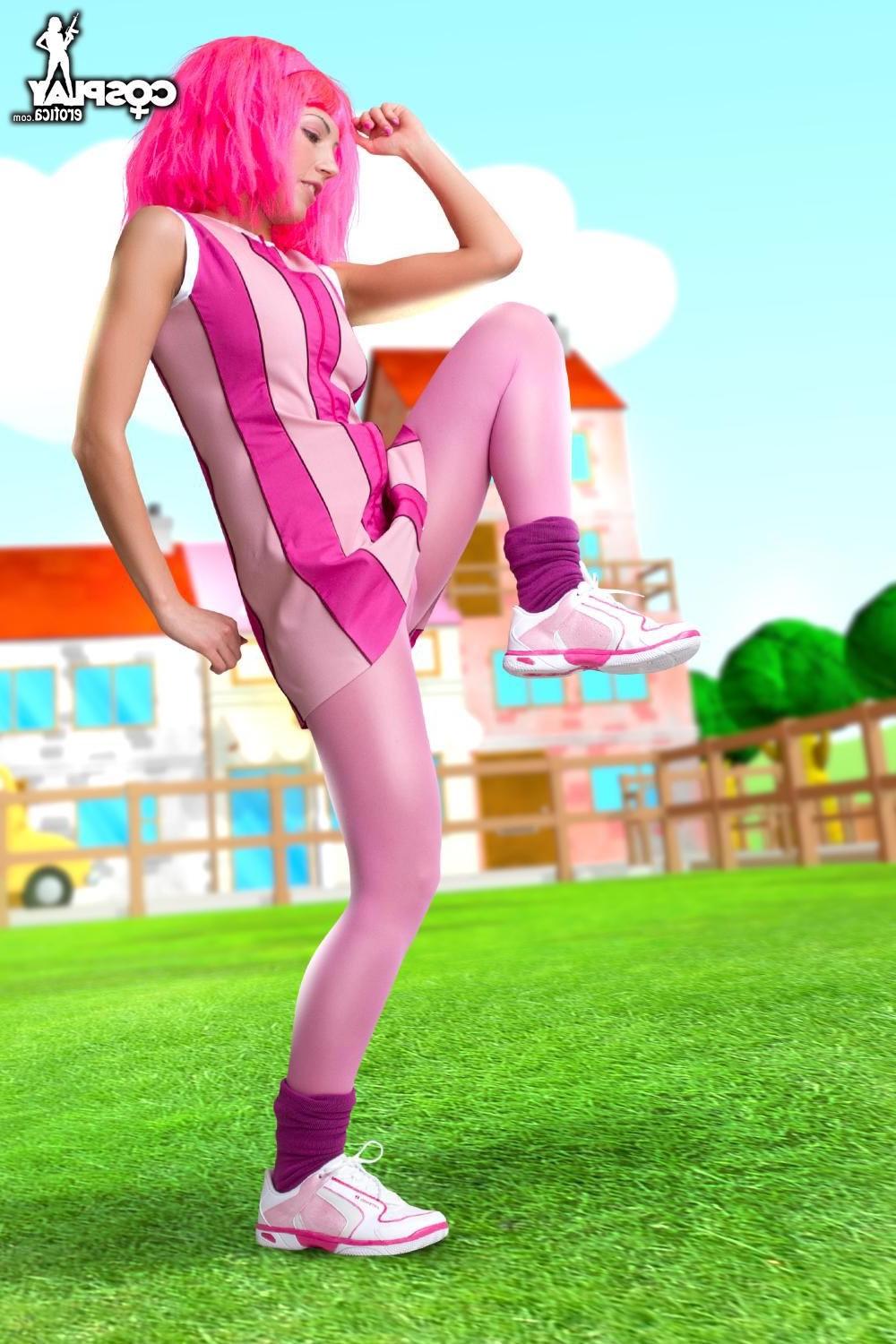 12P Stephanie is a fictional main character from the television show LazyTown at Cos
