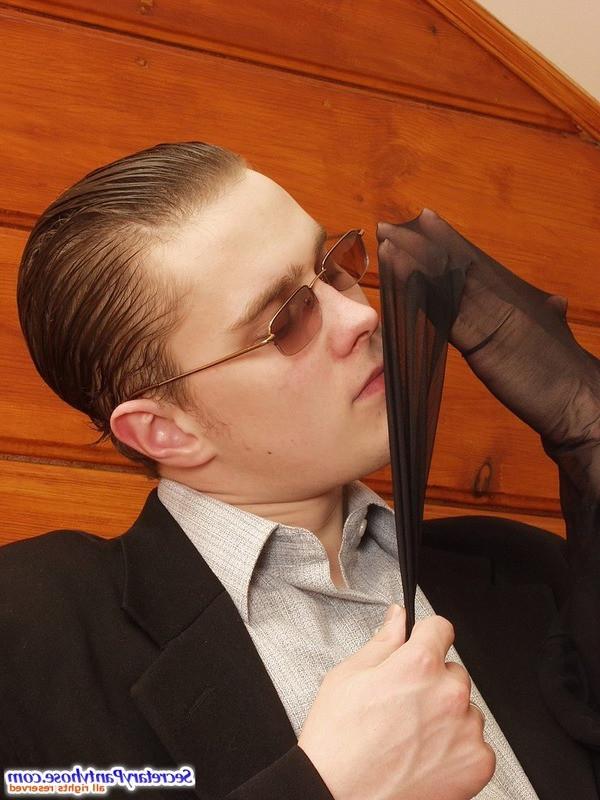 13P Barbara and Mike kinky office pantyhose sex