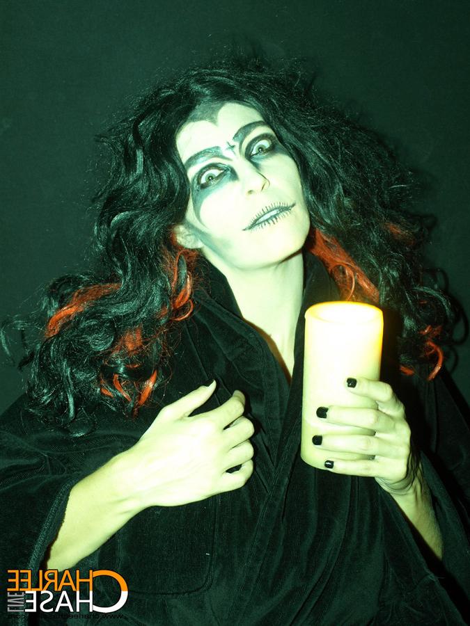 12P CHARLEE CHASE IS A SCARY HALLOWEEN WITCH WITH A WET PUSSY