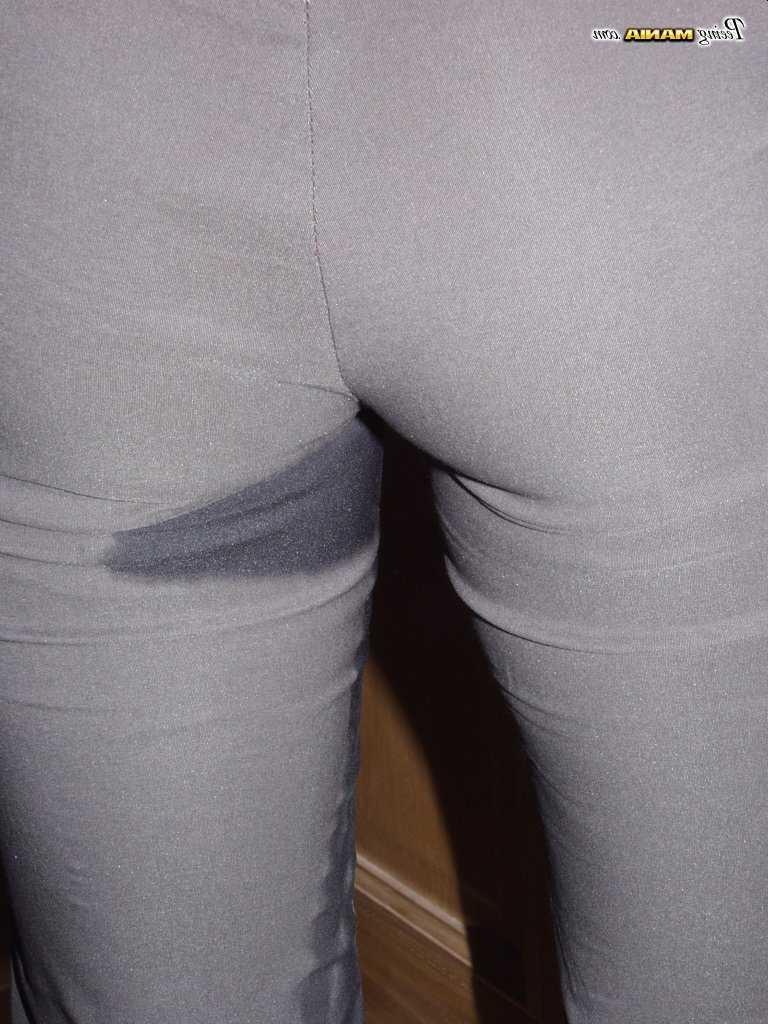 16P Drunk whore pees in her pants