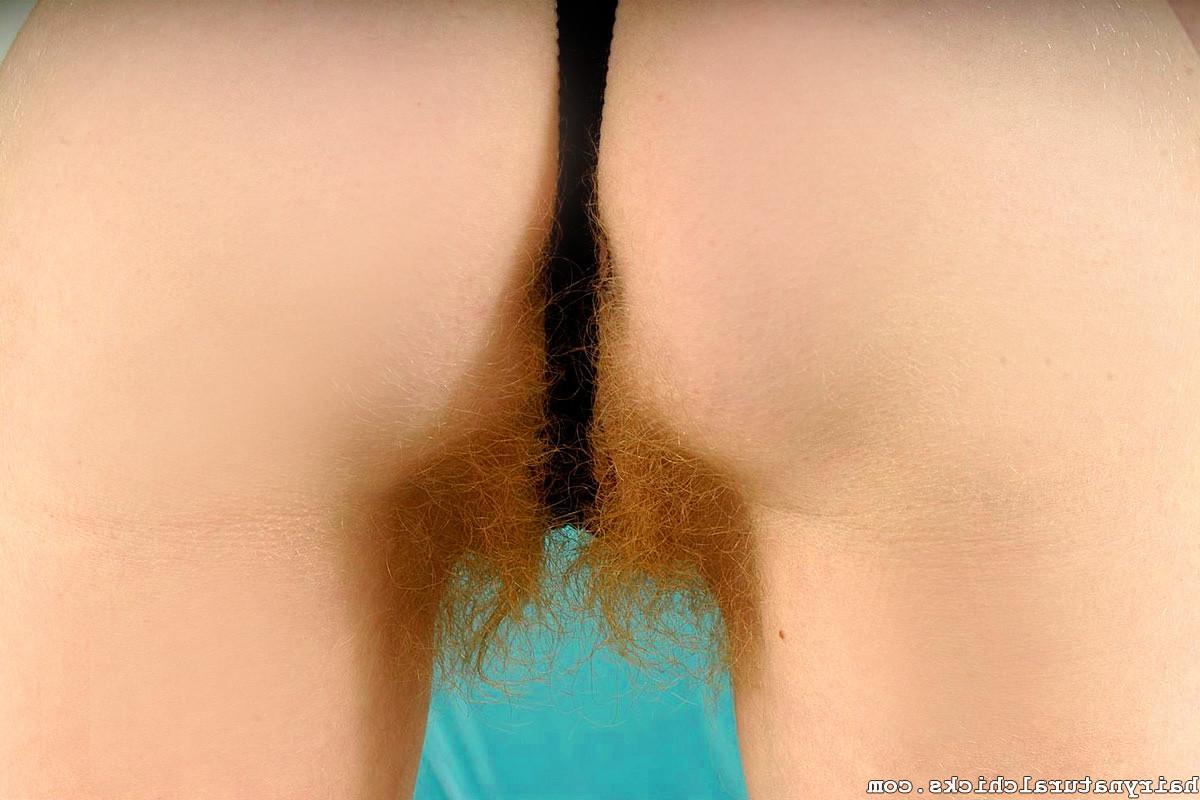 15P Very hairy redhead pounded in her furry firey beaver
