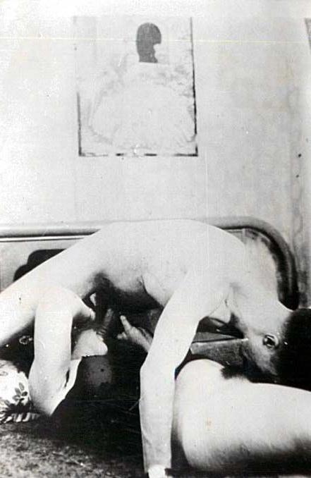 16P amateur ladies from 1930s slurping cock in oral sex pics