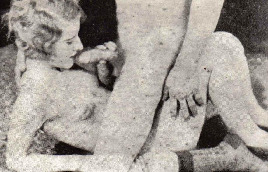 16P amateur ladies from 1930s slurping cock in oral sex pics