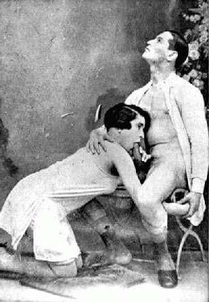 16P amateur ladies from 1930s slurping cock in oral sex pics