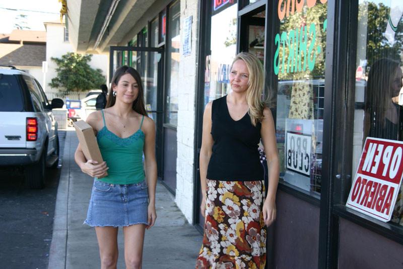 17P Big tits MILF blonde hardcore group sex with a cute teen